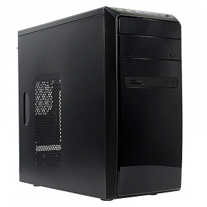Корпус Powerman ES726 Minitower, 450W, черный 6120259
