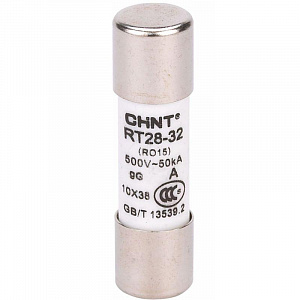 Вставка плавкая цилиндрическая CHINT RT28-32 32А 10х38 520483