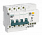 Дифференциальный автоматический выключатель DEKraft ДИФ-101 4П 50А 30мА, тип AC, 4.5кА, C