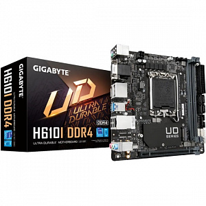 Материнская плата Gigabyte H610I DDR4, LGA1700, H610, mini-ITX H610I DDR4