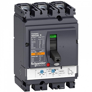 Автоматический выключатель Schneider Electric ComPact NSX250R 3п 160А 200кА 415В, 45кА 690В, TM160D LV433472