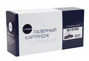 Картридж NetProduct MLT-D108S для Samsung ML-1640/1641/2240/2241, 1.5K, с чипом 9600105180