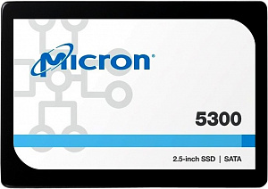 Диск SSD Micron 5300 MAX 480GB 2.5" SATA, 3D TLC MTFDDAK480TDT-1AW1ZABYY