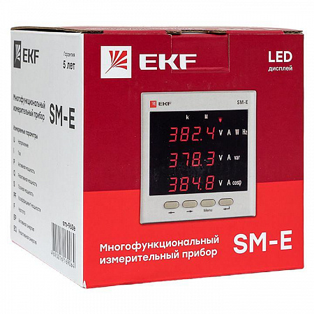 Прибор измерительный многофункциональный EKF PROxima SМ-E LED дисплей
