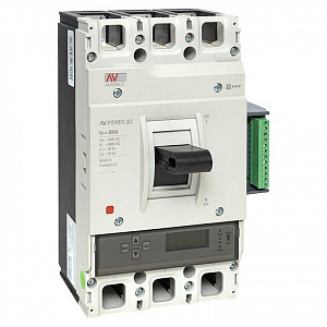 Автоматический выключатель EKF Averes 3п 400А 50кА AV POWER-3/3 ETU6.2 mccb-33-400-6.2-av