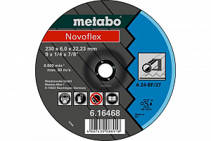 Круг обдирочный Metabo SP-Novoflex 125х6.0х22 23 мм 617170000
