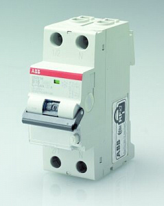 Дифференциальный автоматический выключатель ABB DS201 2п 25A C 30мА тип AC 6кА 2CSR255040R1254