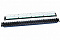 Патч-панель Hyperline 1U 5E 24 порта RJ45 PP3-19-24-8P8C-C5E-110D черный