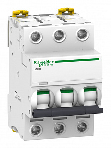 Автоматический выключатель Schneider Electric Acti 9 iC60H 25А 3п 10кА, C A9F89325