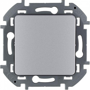 Механизм переключателя промежуточного 1-кл. Inspiria (группа Legrand) 10А IP20 250В 10AX винт. клеммы алюм. 673682