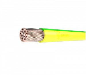 Провод Цветлит ПуГВнг(А)-LS 1х10 желто-зеленый 450/750В 00-00130617