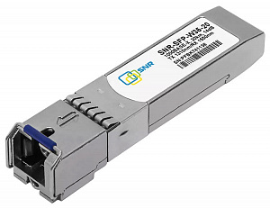 Трансивер SNR SFP 1000Base-BX SM, SC, Tx 1310, Rx 1550нм, 20km, DDM SNR-SFP-W35-20