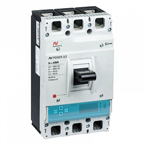 Автоматический выключатель EKF Averes 3п 630А 50кА AV POWER-3/3 ETU6.2 mccb-33-630-6.2-av