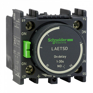 Приставка времени Schneider Electric Easypact Tvs, 0.1-30с задержка включения LAETSD