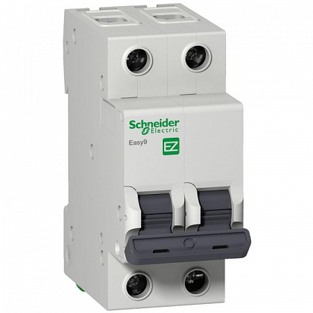 Автоматический выключатель Schneider Electric EASY 9 40А 2п D, 6 кА