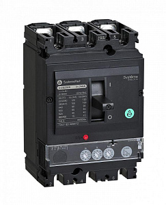 Автоматический выключатель Systeme Electric SystemePact CCB100 36кА 3P3D S2.2 100А рычаг SPC100F10022L3DF