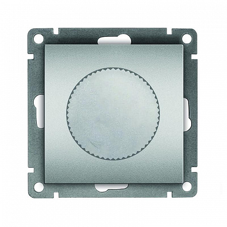 Светорегулятор Universal Афина 500Вт механизм серебро