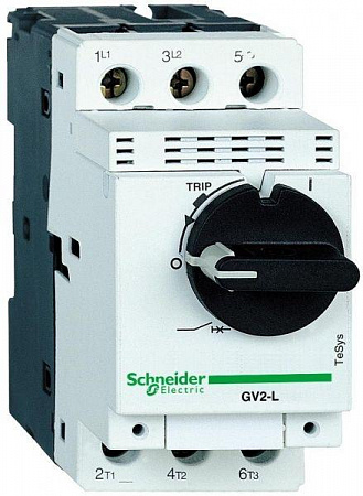 Автоматический выключатель защиты двигателя Schneider Electric TeSys GV2 4A