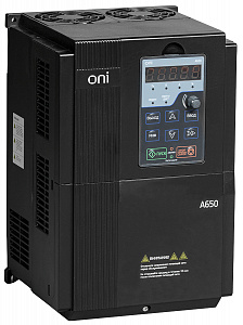 Частотный преобразователь ONI A650 380В 3Ф 18.5кВт 37А A650-33E18T
