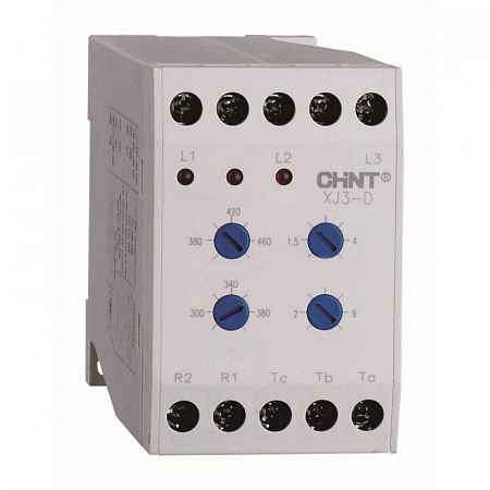 Реле контроля фаз CHINT XJ3-D AC 380В
