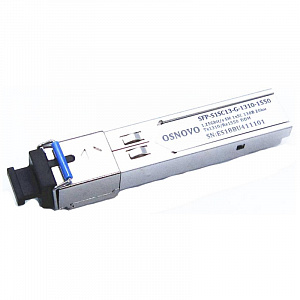 Трансивер Osnovo SFP, одномодовый SFP-S1SC13-G-1310-1550