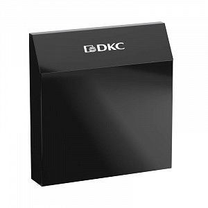 Панель защитная DKC IP56 листовая сталь RAL9005 для вентиляторов и решеток 325х325 мм R5RK20B