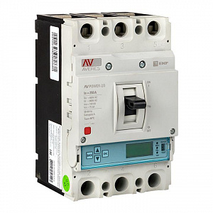 Автоматический выключатель EKF Averes 3п 250А 50кА AV POWER-2/3 ETU6.0 mccb-23-250-6.0-av