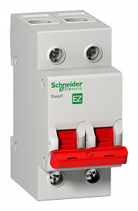 Выключатель нагрузки Schneider Electric Easy9 40А 2П 400В, модульный EZ9S16240