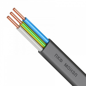 Кабель силовой Монэл ВВГ-Пнг(А)-LS 3х1.5 ОК (N PE) 0.66кВ, 100 м/уп. 020410300