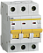 Автоматический выключатель IEK ВА47-29 3А 3п 4.5кА, D