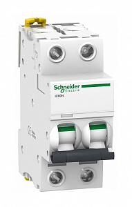 Автоматический выключатель Schneider Electric Acti 9 iC60N 20А 2п 6кА, C A9F79220