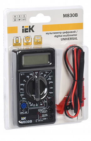 Мультиметр цифровой IEK Universal M830B