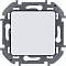 Выключатель кнопочный одноклавишный Legrand Inspiria с нормально-открытым контактом 6А 250В безвинтовые зажимы белый