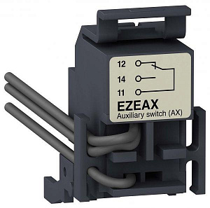 Контакт Schneider Electric EasyPact EZC сигнализации состояния AX EZC250, 1НО, 1НЗ EZEAX
