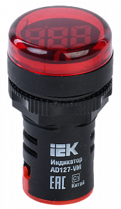 Индикатор значения напряжения IEK AD127-VM BBI40-VM