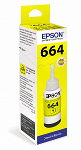 Картридж Epson T6644 струйный желтый 7500 стр C13T66444A