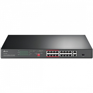 Коммутатор TP-Link TL-SL1218P 16-PoE неуправляемый, 18P TL-SL1218P
