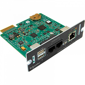 Плата управления APC UPS Network Management Card 3 with Environmental Monitoring AP9641