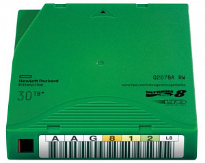 Ленточный картридж HPE LTO-8 Ultrium 30TB RW Q2078A