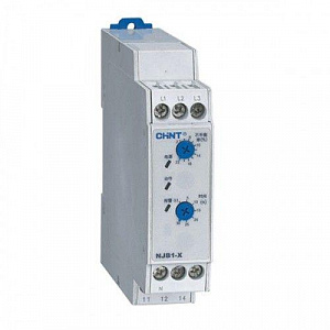 Реле контроля фаз CHINT NJB1-X AC 380В 280021
