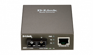 Медиаконвертер D-Link DMC-F15SC 1x 10/100Base-TX, 1x 100Base-FX SC, 15km DMC-F15SC/B1A