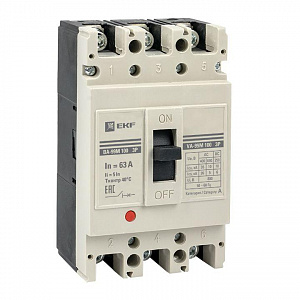 Выключатель автоматический EKF PROxima ВА-99М 3п 100/25А 5In 35кА mccb99-100-25m