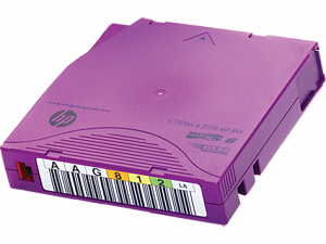 Ленточный картридж HPE LTO-6 Ultrium 6.25TB MP RW C7976A